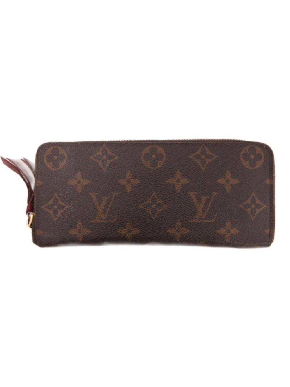 Louis Vuitton Clemence Fuchsia Monogram Wallet